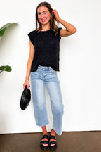 Refined Texture Boucle Knit Top - Madison and Mallory