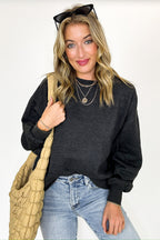 Refined Relaxation Acid Wash Pullover - BACK IN STOCK - Madison and Mallory