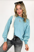 Refined Relaxation Acid Wash Pullover - BACK IN STOCK - Madison and Mallory