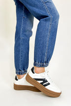 Retro Rise Color Block Platform Sneakers - FINAL SALE - Madison and Mallory