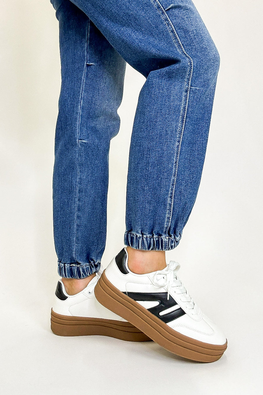 Retro Rise Color Block Platform Sneakers - Madison and Mallory