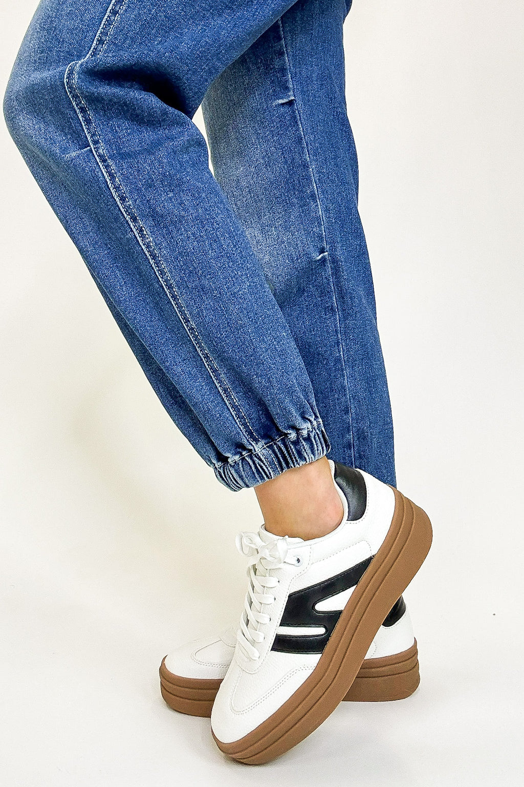 Retro Rise Color Block Platform Sneakers - FINAL SALE - Madison and Mallory