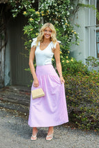 Ribbon Muse Ribbed Bow Detail Tank Top - Madison and Mallory