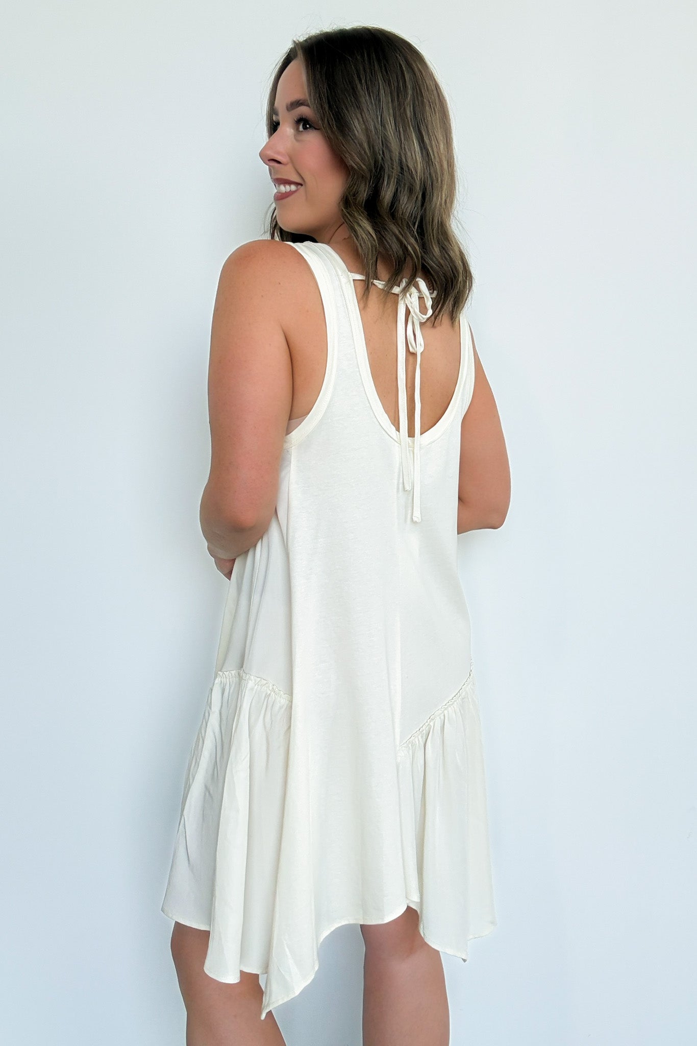  Right Moment Asymmetric Flare Dress - Madison and Mallory