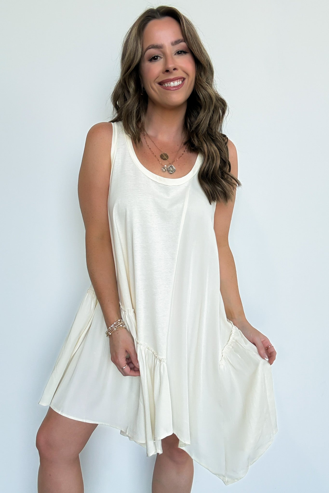  Right Moment Asymmetric Flare Dress - Madison and Mallory