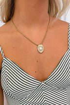Ripple Effect Pearl Pendant Necklace - Madison and Mallory