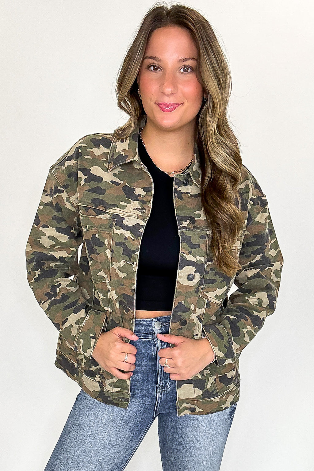 Rogue Terrain Camo Oversized Jacket - FINAL SALE - Madison and Mallory
