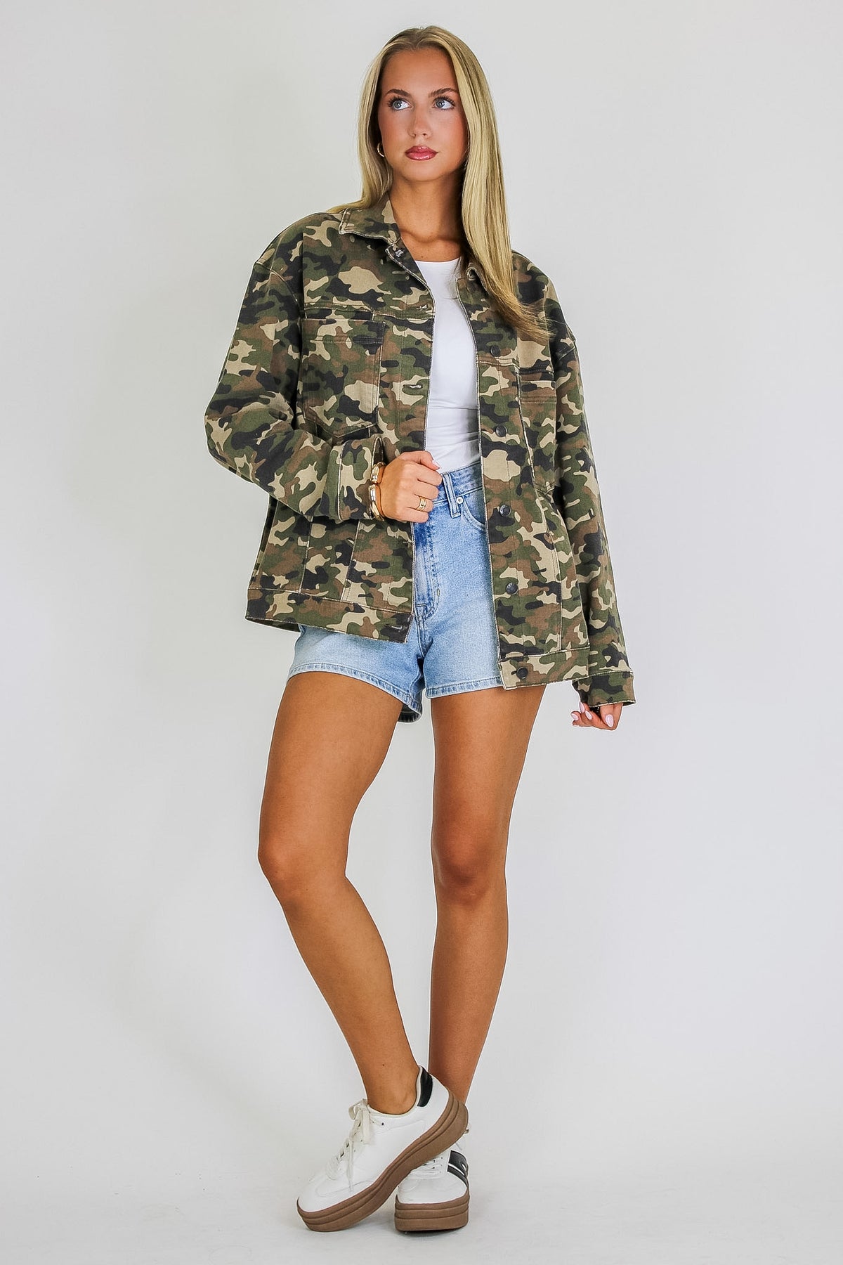Rogue Terrain Camo Oversized Jacket