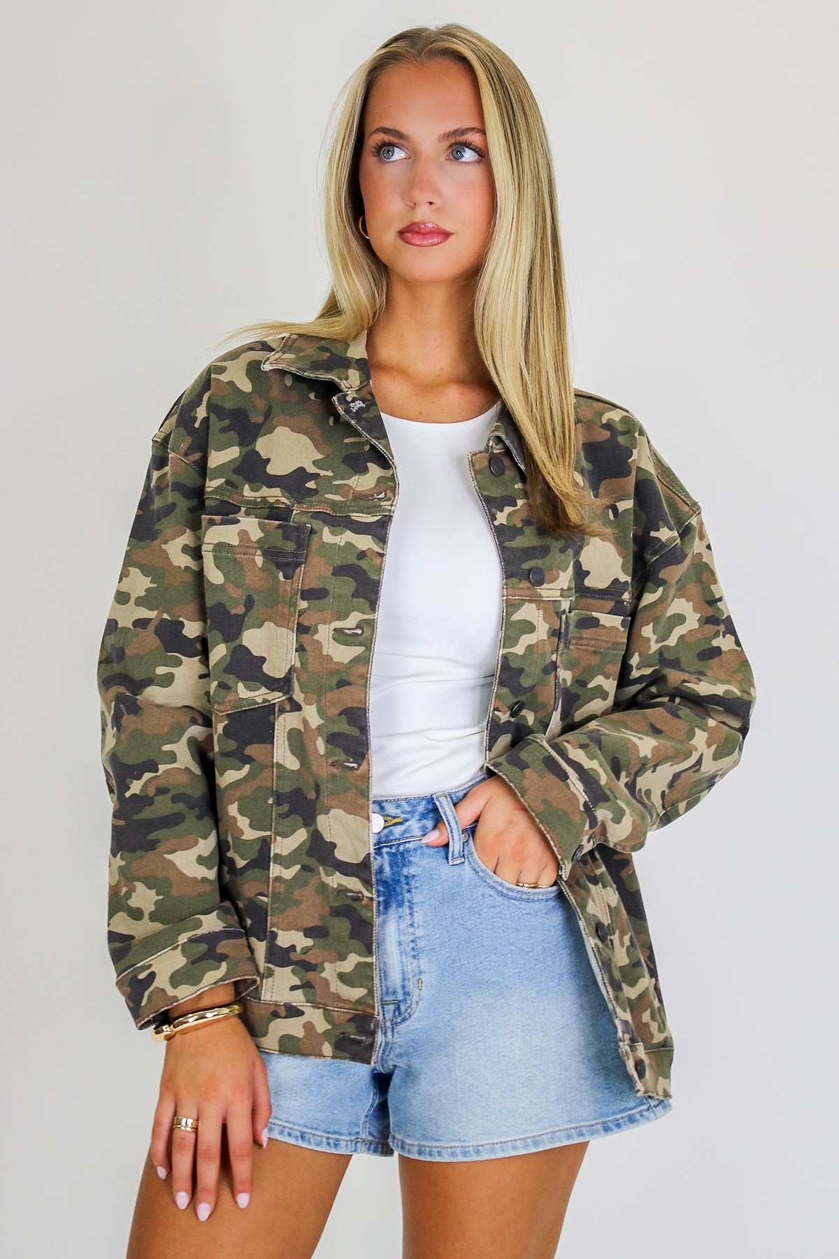 Rogue Terrain Camo Oversized Jacket