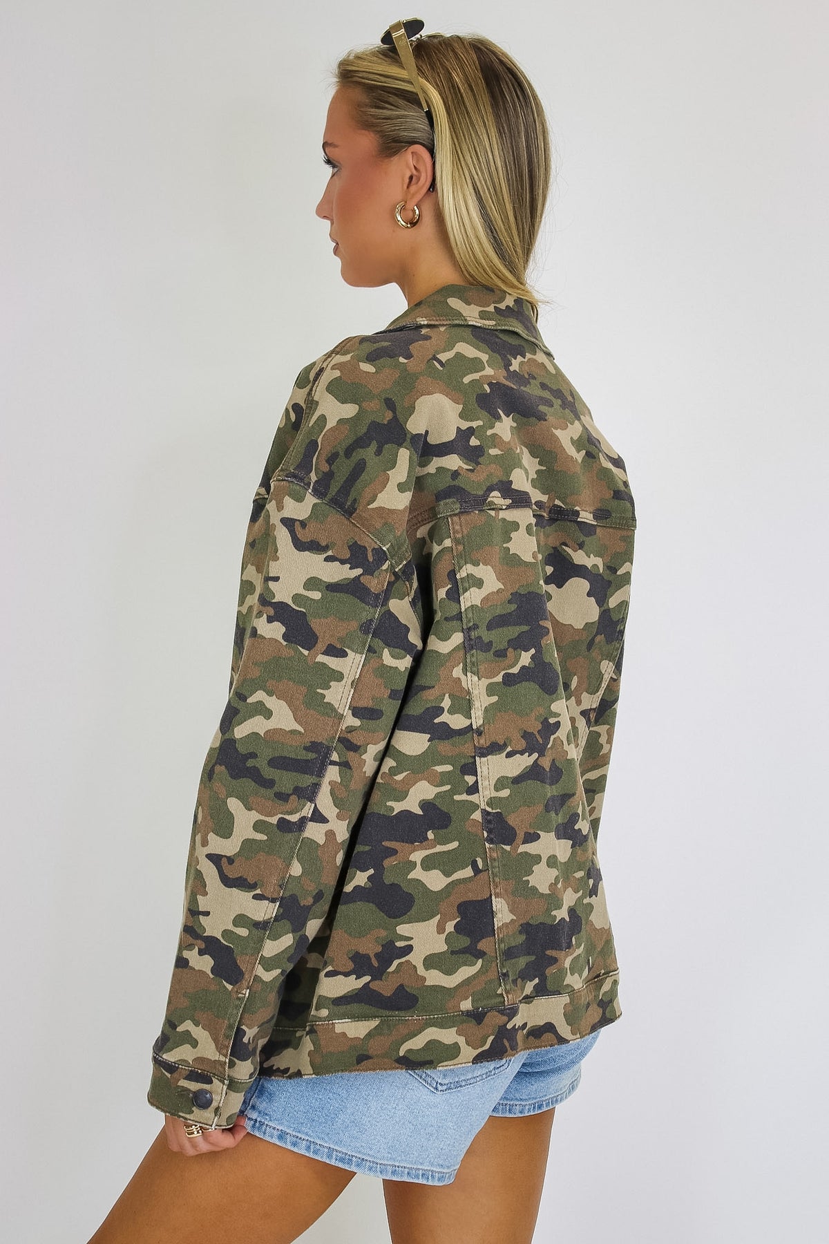 Rogue Terrain Camo Oversized Jacket