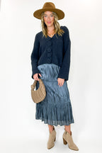Rosette Threads Knit Cardigan - FINAL SALE - Madison and Mallory