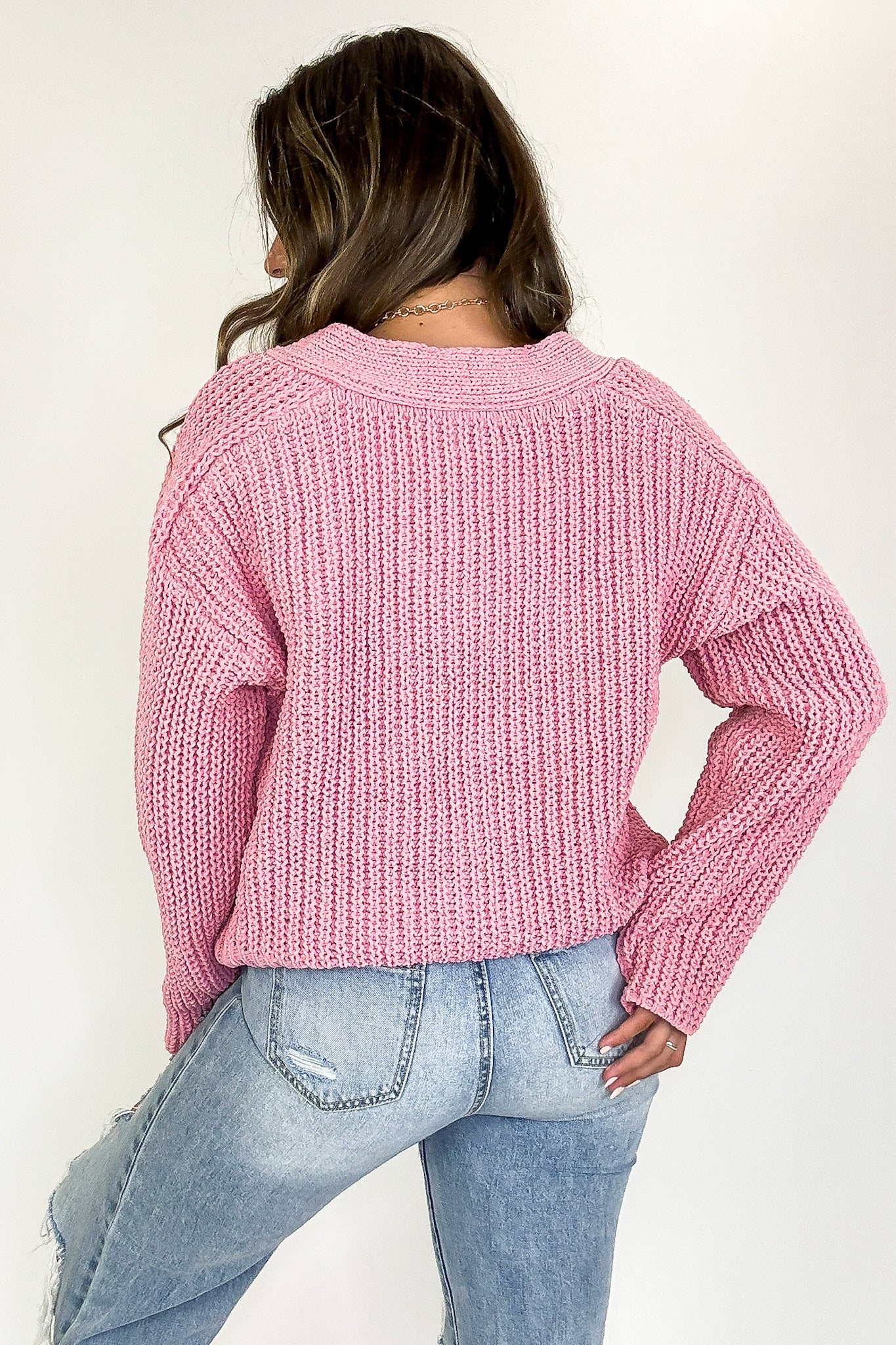 Rosette Threads Knit Cardigan - FINAL SALE - Madison and Mallory