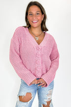 Rosette Threads Knit Cardigan - FINAL SALE - Madison and Mallory