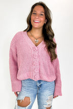 Rosette Threads Knit Cardigan - FINAL SALE - Madison and Mallory
