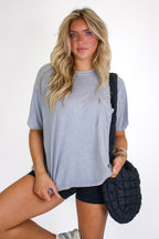 Rylee Mineral Wash Rib Knit Top