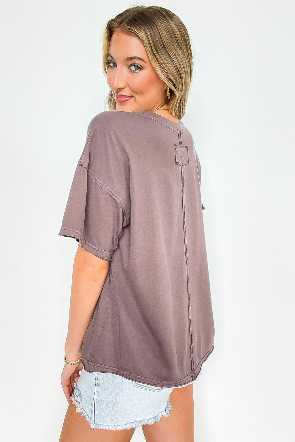 Sadie Washed Relaxed Fit Top - BACK IN STOCK - Madison and Mallory