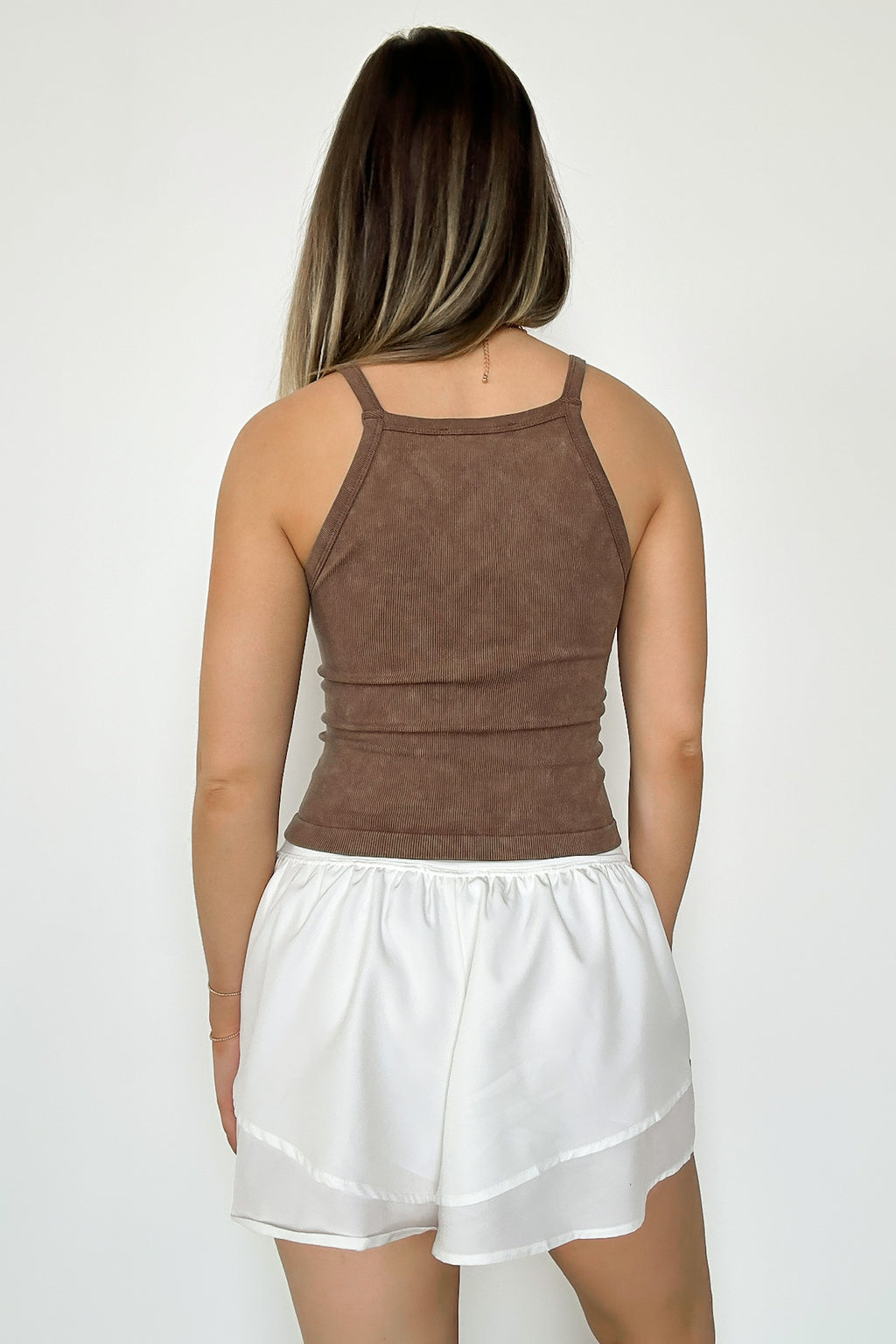 Safi Seamless Ribbed Knit Tank Top - FINAL SALE - Madison and Mallory