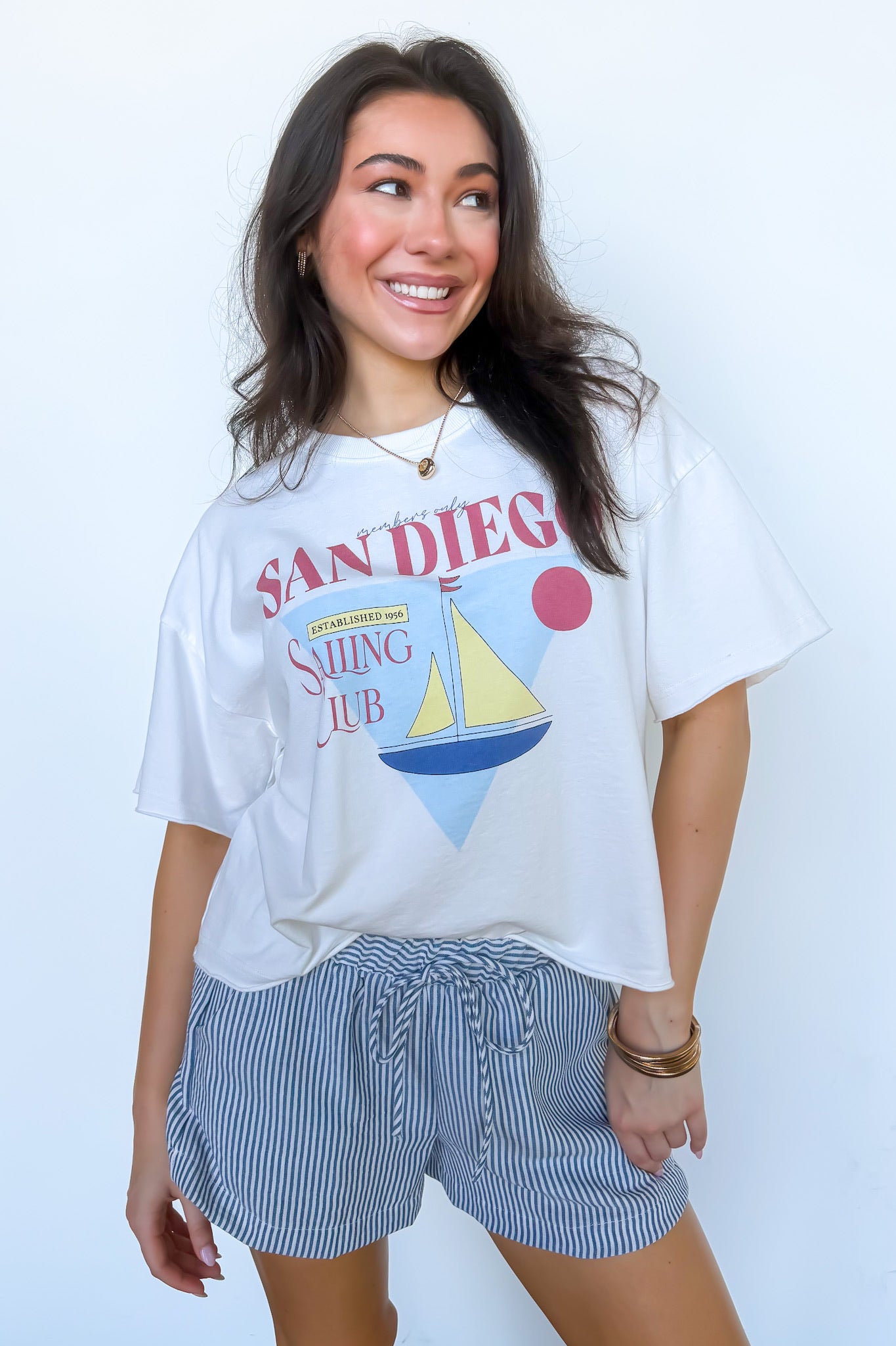 San Diego Sailing Club Graphic Tee - Madison and Mallory