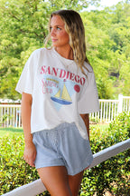 San Diego Sailing Club Graphic Tee - Madison and Mallory