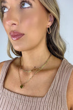 Sculpted Glow Ball Hoop Trio Earring Set - Madison and Mallory