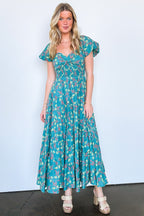 Sensationally Sweeter Floral Tiered Maxi Dress - FINAL SALE - Madison and Mallory