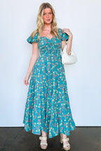 Sensationally Sweeter Floral Tiered Maxi Dress - FINAL SALE - Madison and Mallory
