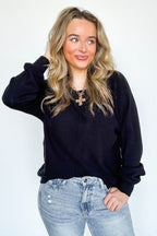 Serene Seam Viscose Knit Sweater - FINAL SALE - Madison and Mallory