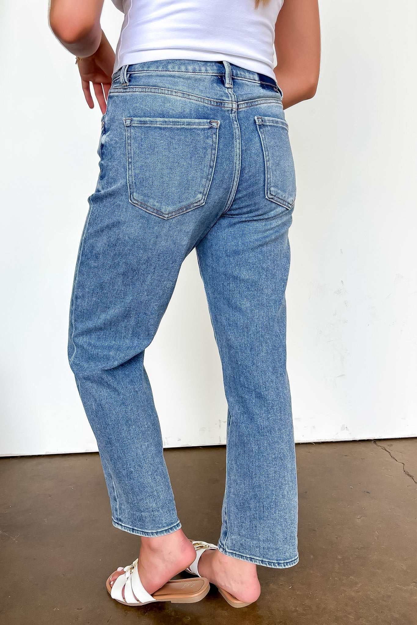 Signature Cuff Boyfriend Jeans - Madison and Mallory