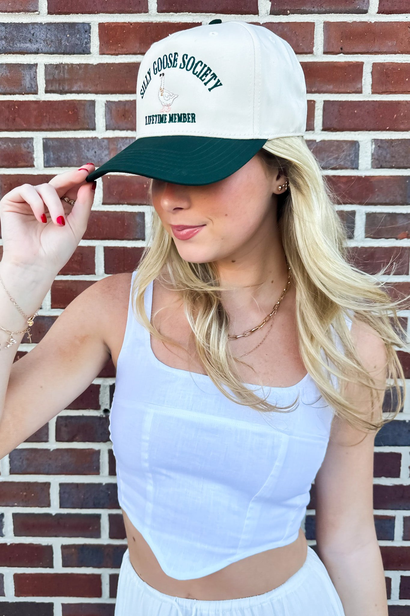  Silly Goose Society Graphic Snapback Hat - Madison and Mallory