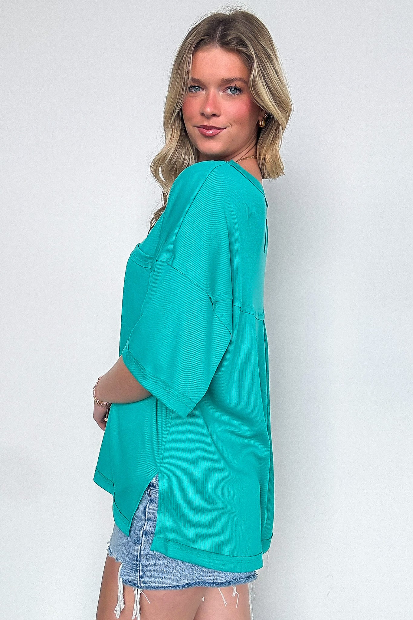 Simonah Relaxed Fit Pocket Tee - Madison and Mallory