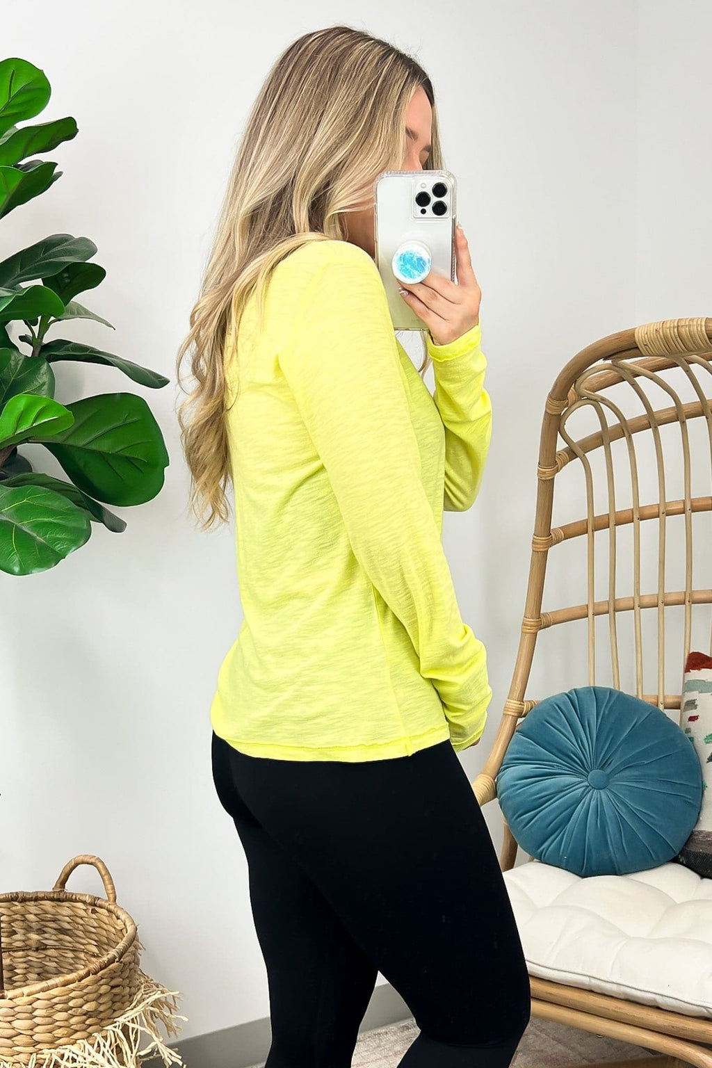Simple Luck Long Sleeve Core Top - FINAL SALE - Madison and Mallory
