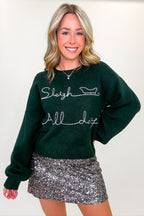 Sleigh All Day Knit Sweater - FINAL SALE - Madison and Mallory