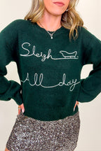 Sleigh All Day Knit Sweater - FINAL SALE - Madison and Mallory
