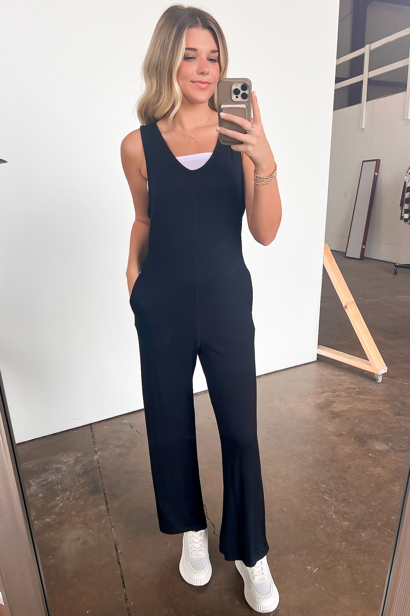  Smooth Charmer Wide Leg Jumpsuit - FINAL SALE - Madison and Mallory