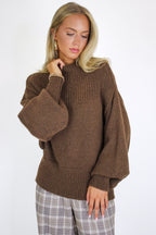 Soft Aura Mock Neck Sweater - Madison and Mallory