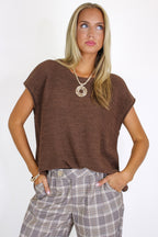 Luxe Appeal Relaxed Crew Neck Knit Top - Madison and Mallory