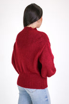 Soft Aura Mock Neck Sweater - Madison and Mallory