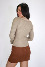 Soft Evidence Boat Neck Top - Madison and Mallory