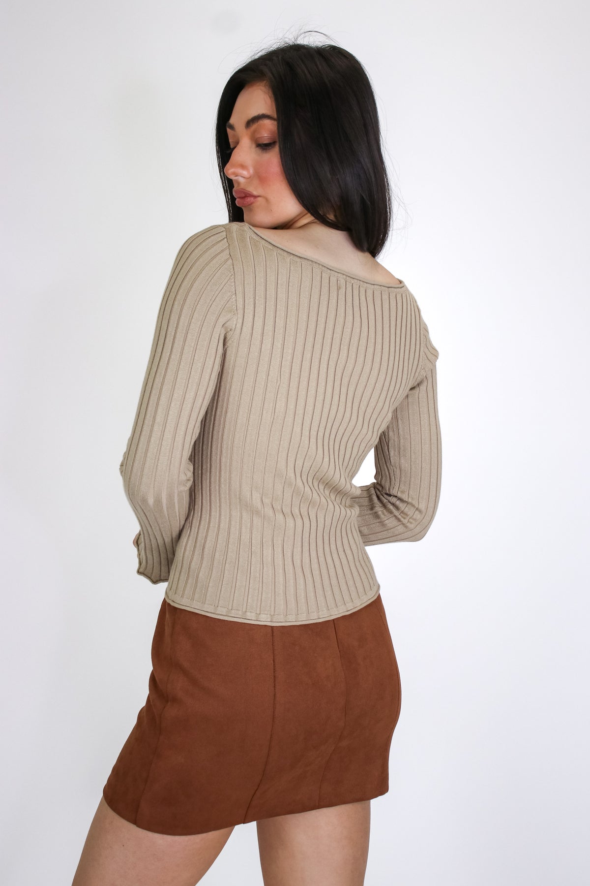 Soft Evidence Boat Neck Top - Madison and Mallory