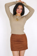 Soft Evidence Boat Neck Top - Madison and Mallory