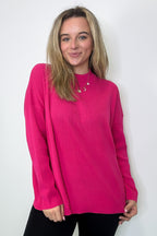 Soft Focus Mock Neck Sweater - FINAL SALE - Madison and Mallory