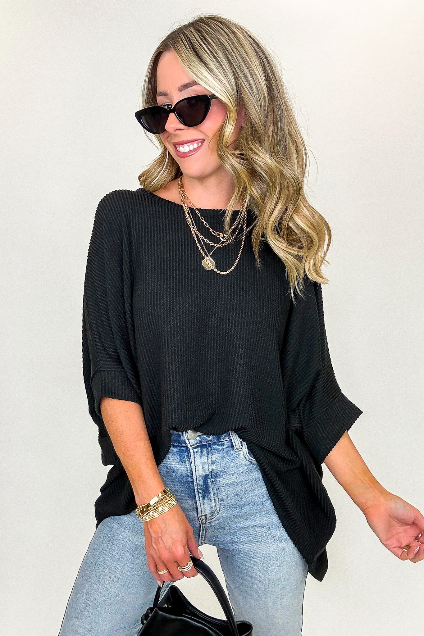 Soft Motion Rib Knit Top - Madison and Mallory