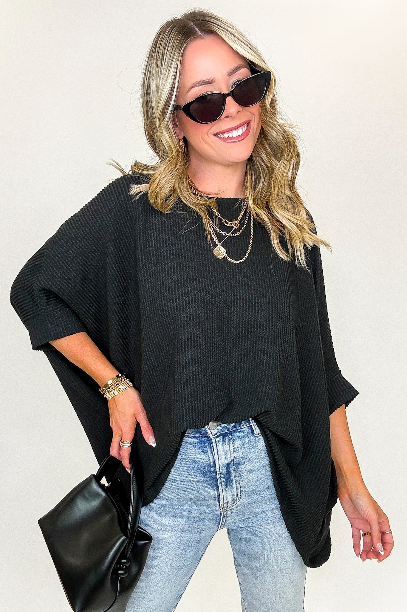 Soft Motion Rib Knit Top - Madison and Mallory