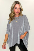 Black/White / SM Soft Motion Rib Knit Top - BACK IN STOCK - Madison and Mallory