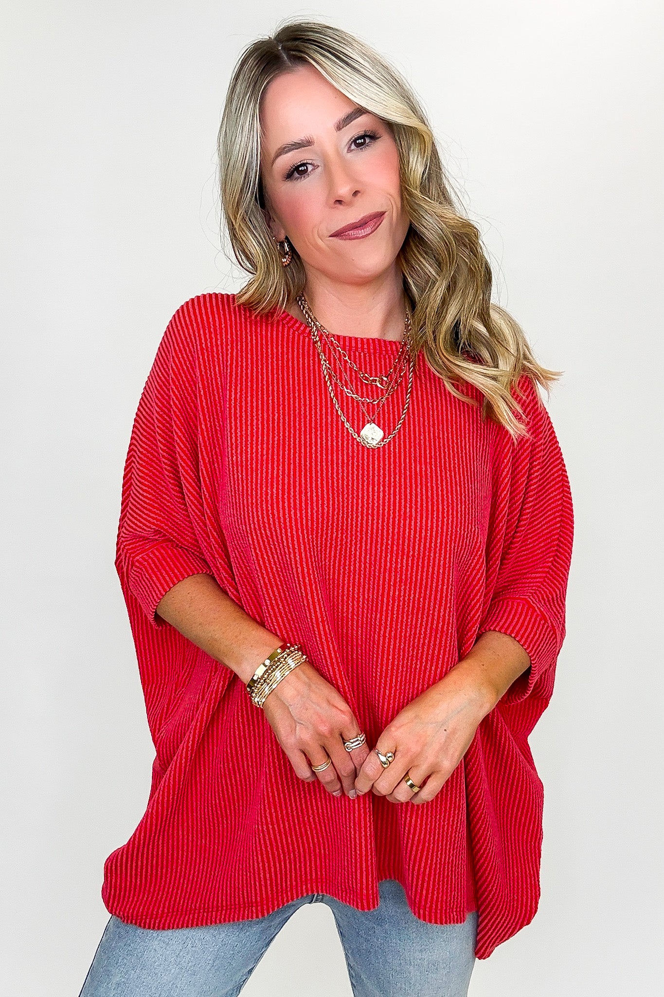 Ruby / SM Soft Motion Rib Knit Top - Madison and Mallory