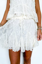 Soft Romance Lace Godet Skirt - Madison and Mallory