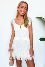 Soft Romance Lace Ruffle Top - Madison and Mallory
