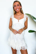 Soft Romance Lace Godet Skirt - Madison and Mallory