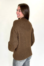 Soft Aura Mock Neck Sweater - FINAL SALE - Madison and Mallory