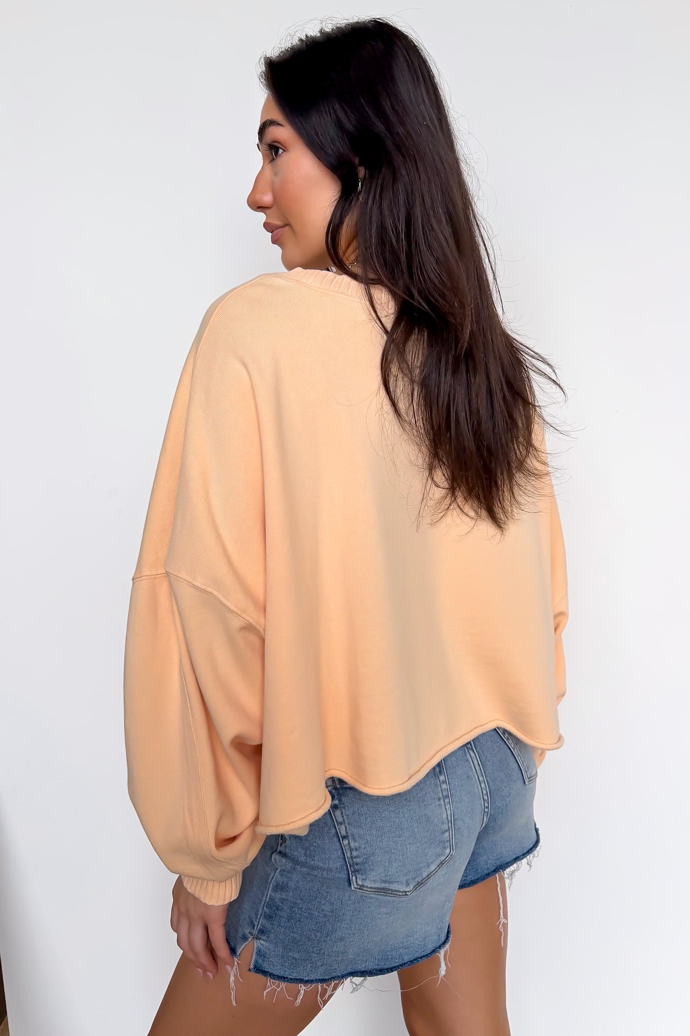 Soft Dye Fleeced Sweatshirt - Madison and Mallory